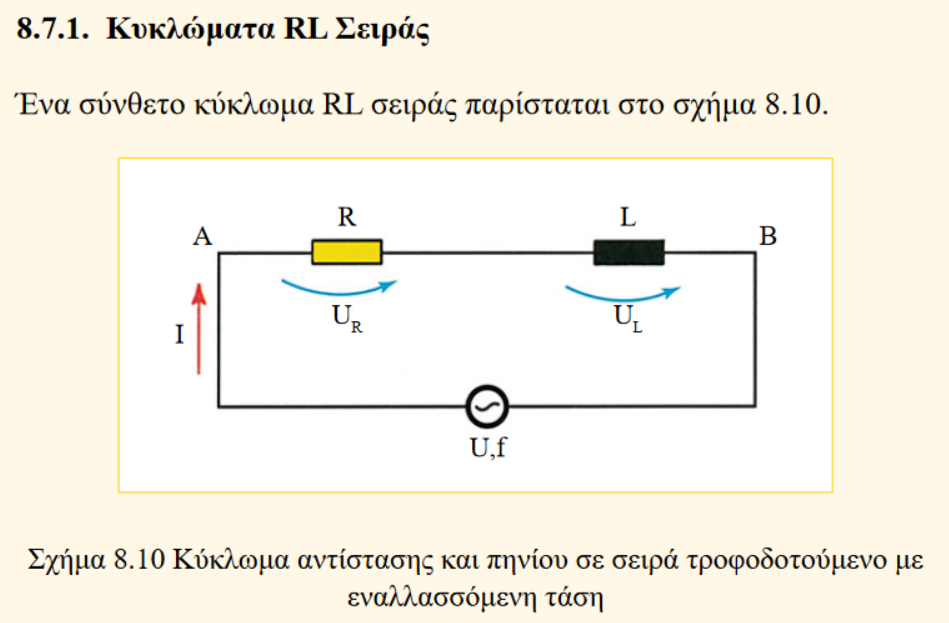 5.2 Μάθημα Ηλεκτροτεχνία ΙΙ – Κύκλωμα R-L σε σειρά