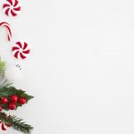 nice christmas background white background with copy space