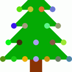 Το χριστουγεννιάτικο δέντρο της Ελευθερίας, της Έρης και της Εύας