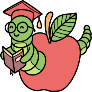 cropped bookworm