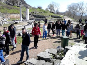 Στον Αρχαιολογικό χώρο των Φιλίππων