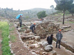 Στα αρχαία πλυντήρια υπό βροχή