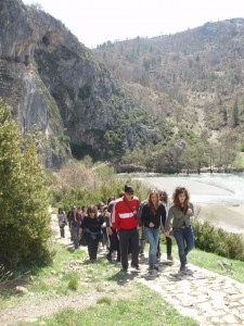 Επιστρέφοντας από το Φαράγγι Σπηλαίου