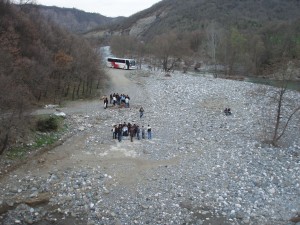 Εργασίες πεδίου στον Βενέτικο ποταμό