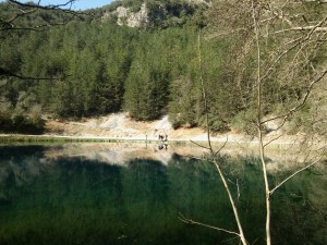 στις πηγές ττου Λούρου ποταμού