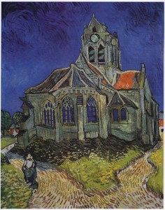 Vincent van Gogh (1853-1890) The Church in Auvers-sur-Oise, View from the Chevet June 1890