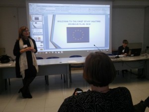 Presentation of the project by Italian school