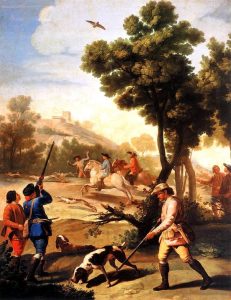 La caza de la codorniz