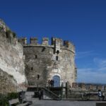 Thessaloniki Nordliche Stadtmauer Τείχη της Θεσσαλονίκης 4. Jhdt. Rundturm aus osmanischer Periode 477