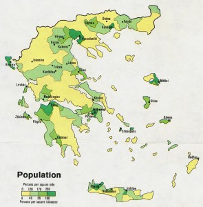 Ένας Ειδικός (Θεματικός) ποσοτικός χάρτης