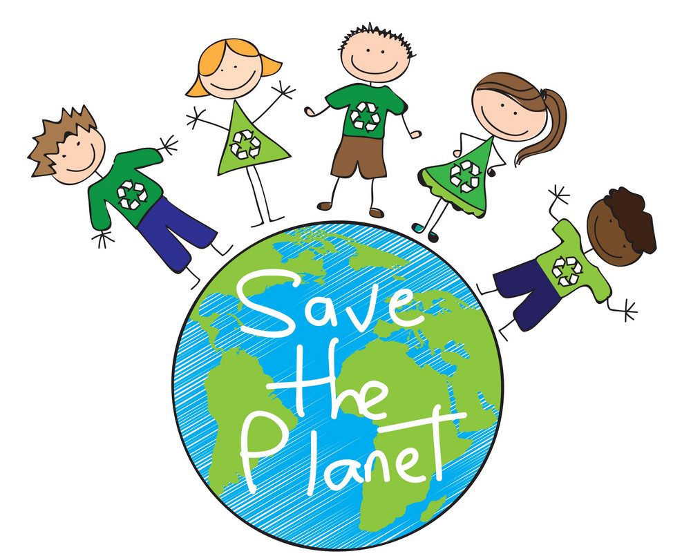 save the planet vector 2116055