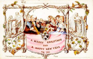 πρώτη χριστουγεννιατικη καρτα 1843