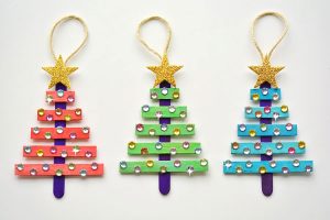 diy christmas tree craft for kids