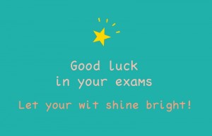 good luck exams2-PicFont