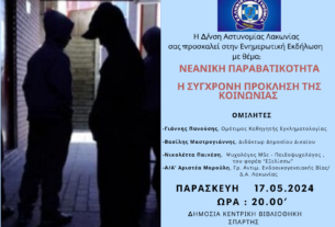 ΠΡΟΣΚΛΗΣΗ ΝΕΑΝΙΚΗ ΠΑΡΑΒΑΤΙΚΟΤΗΤΑ