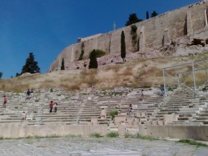 1. άποψη Διονυσιακού θεάτρου