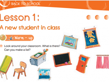 Unit 1 – Back to school – Lesson 1 (Resources)