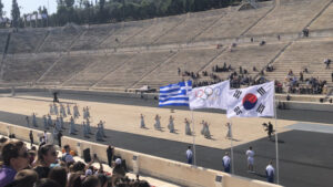 Αφή της ολυμπιακής φλόγας 1