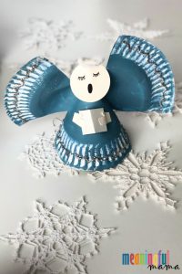 Angel Paper Plate Craft 1