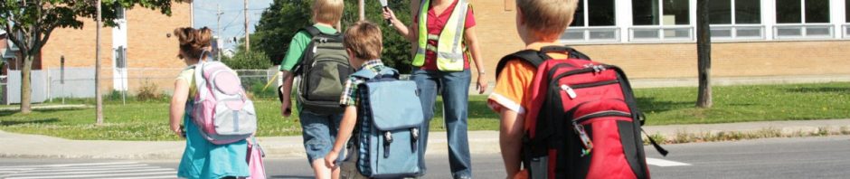 walking to school