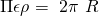 \green \Pi\epsilon\rho=\ 2\pi\ R