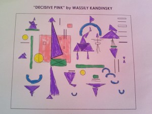 Decisive Pink  Vassily Kandinsky (Βασιλι Καντίσκι)