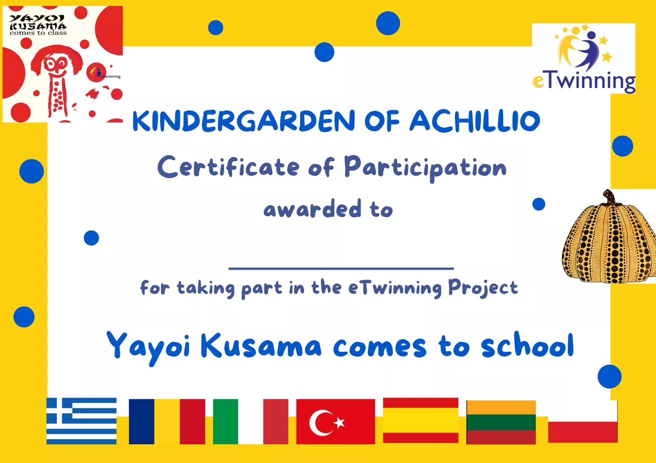 “YaYoi KuSaMa come to class”  e_Twinning_Project