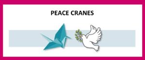 Peace cranes