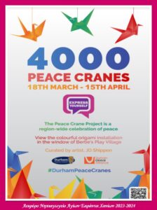 Peace cranes project