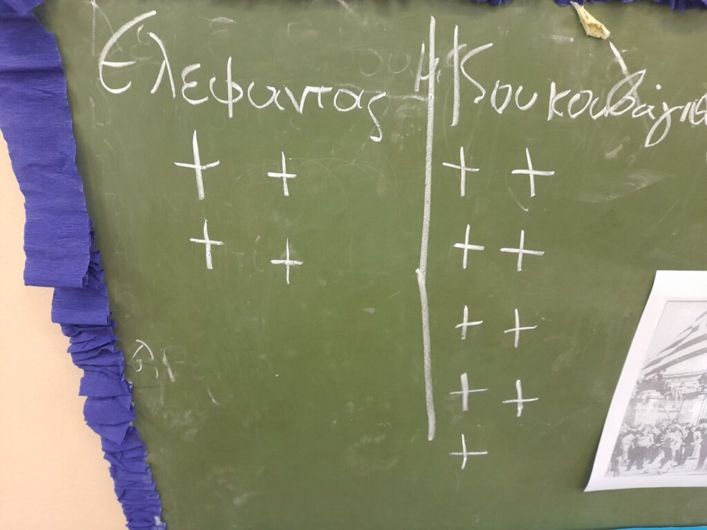 Εκλογές.ψηφίζουμε κουκουβάγια ή ελέφαντα. Η γιορτή της Δημοκρατίας