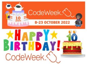 HAPPY BIRTHDAY CODE WEEK blog