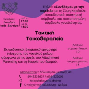 1η ομάδα τακτικών Τοιχοθεραπειών