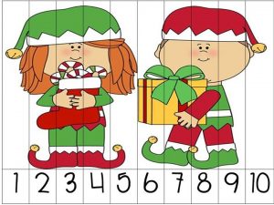 rompecabezas numericos para navidad 6 1