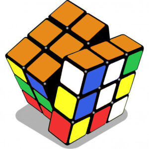 rubiks cube orange