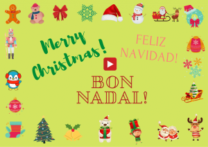 Spanish christmas card