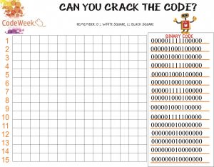 CODE WEEK WORKSHEET BLANK