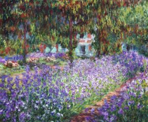 monet irises