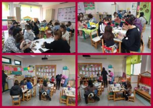 Χριστουγεννιάτικο εικαστικό εργαστήρι με γονείς και παιδιά 1