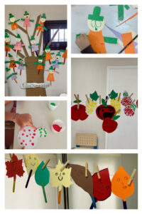 Brown Aesthetic Nature Autumn Photo Collage