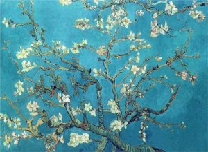 branches with almond blossom 1890