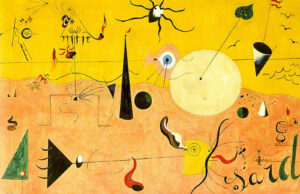 1924 catalan landscape the hunter Juan Miro 1