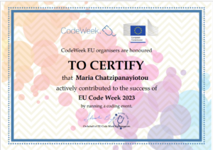 EU Code Week Μια βόλτα στην πόλη