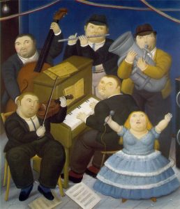 Fernando Botero THE MUSICIANS 1991