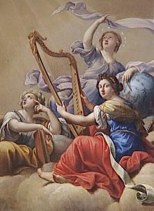 Mignard Pierre 1612 1695 Calliope Uranie et Terpsichore