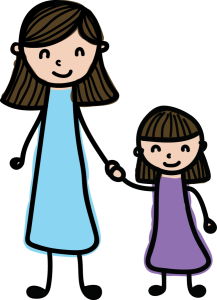 mother daughter clipart free download clip art 309218