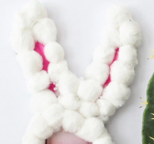 Easter Crafts for Kids: Cotton Ball Bunnies! - Making Things is