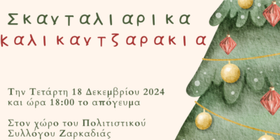 Χριστουγεννιάτικη Γιορτή Νηπιαγωγείου Ζαρκαδιάς 2024