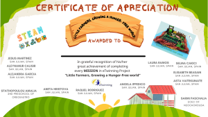 Little Farmers Students Certificate