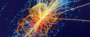 The simulation of a Higgs boson decaying