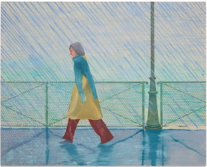 David Hockney Yves Maries στη βροχή